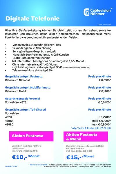 Telefonie-Tarife